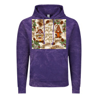 Cloud Purple no talkie before coffee with gnomies Vintage Hoodie - TumblerDesignByShophia