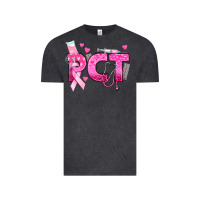 Breast Cancer Pct Patient Care Technician Vintage Tee | Teevron