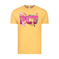 Vintage Mustard breast cancer pct patient care technician Vintage Tee - texasbilliewilder
