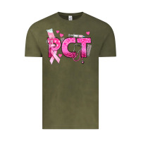 Vintage Olive breast cancer pct patient care technician Vintage Tee - texasbilliewilder