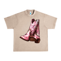 French Oak Cowgirl boots Urban Heavy Tee - HowdyJamesFarm