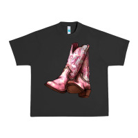 Pigment Black Cowgirl boots Urban Heavy Tee - HowdyJamesFarm