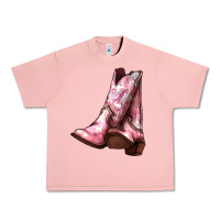 Salmon Cowgirl boots Urban Heavy Tee - HowdyJamesFarm