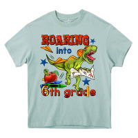 Arona roaring into 6th grade Heavy Core Tee - BundleAndBundleShop