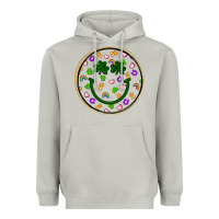 Moon Dust st patrick s day smiley face Heavyweight Hoodie - Artiststas