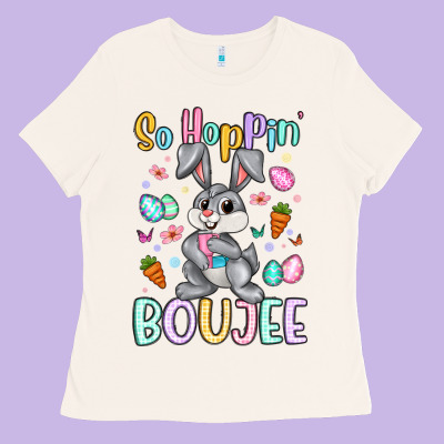 So Hoppin Boujee Ladies Tee Designed By Artiststas