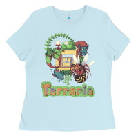 Baby Blue day gift for terraria game jungle halloween Ladies Tee - lanVoArt