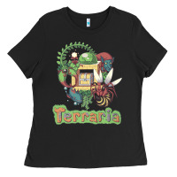 Day Gift For Terraria Game Jungle Halloween Ladies Tee | Teevron