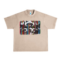 French Oak cowhide, leopard serape backgraund Urban Heavy Tee - JahusDesignShop
