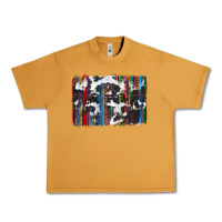 Peanut Butter cowhide, leopard serape backgraund Urban Heavy Tee - JahusDesignShop