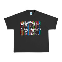 Pigment Black cowhide, leopard serape backgraund Urban Heavy Tee - JahusDesignShop