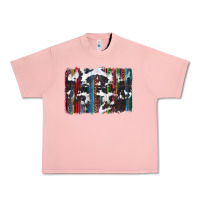 Salmon cowhide, leopard serape backgraund Urban Heavy Tee - JahusDesignShop