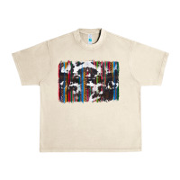 Sandshell cowhide, leopard serape backgraund Urban Heavy Tee - JahusDesignShop