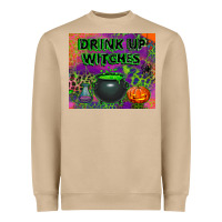 Drink Up Witches Tumbler Heavyweight Sweatshirt | Teevron