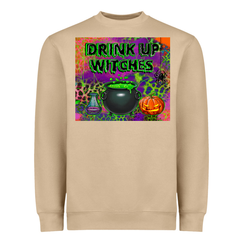 Drink Up Witches Tumbler Heavyweight Sweatshirt by BundleAndBundleShop | Teevron