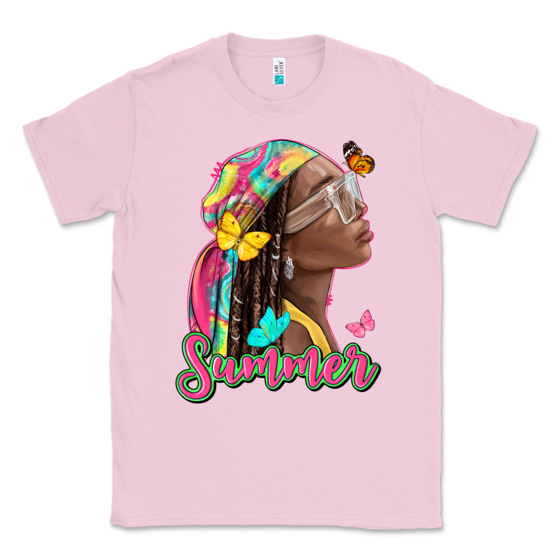 Summer Afro Classic Tee by NancyCooperArtShop | Teevron