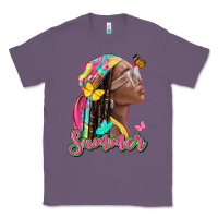 Lavender summer afro Classic Tee - NancyCooperArtShop