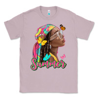 Lilac summer afro Classic Tee - NancyCooperArtShop