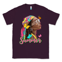 Plum summer afro Classic Tee - NancyCooperArtShop