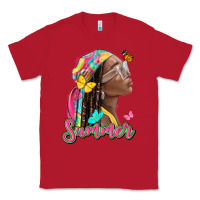 Red summer afro Classic Tee - NancyCooperArtShop