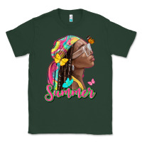 Sports Green summer afro Classic Tee - NancyCooperArtShop