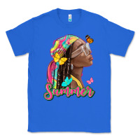 True Royal summer afro Classic Tee - NancyCooperArtShop