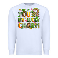 White you're my lucky charm Premium Sweatshirt - Artiststas
