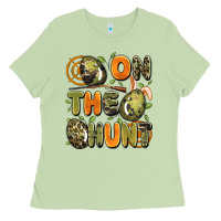 On The Hunt Easter Ladies Tee | Teevron