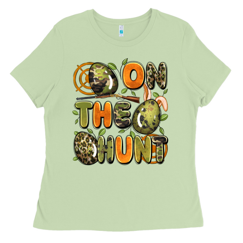 On The Hunt Easter Ladies Tee by Artiststas | Teevron