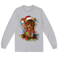 Moon Dust christmas heifer cow gnome Long Sleeve Tee - CowGirlArtShop