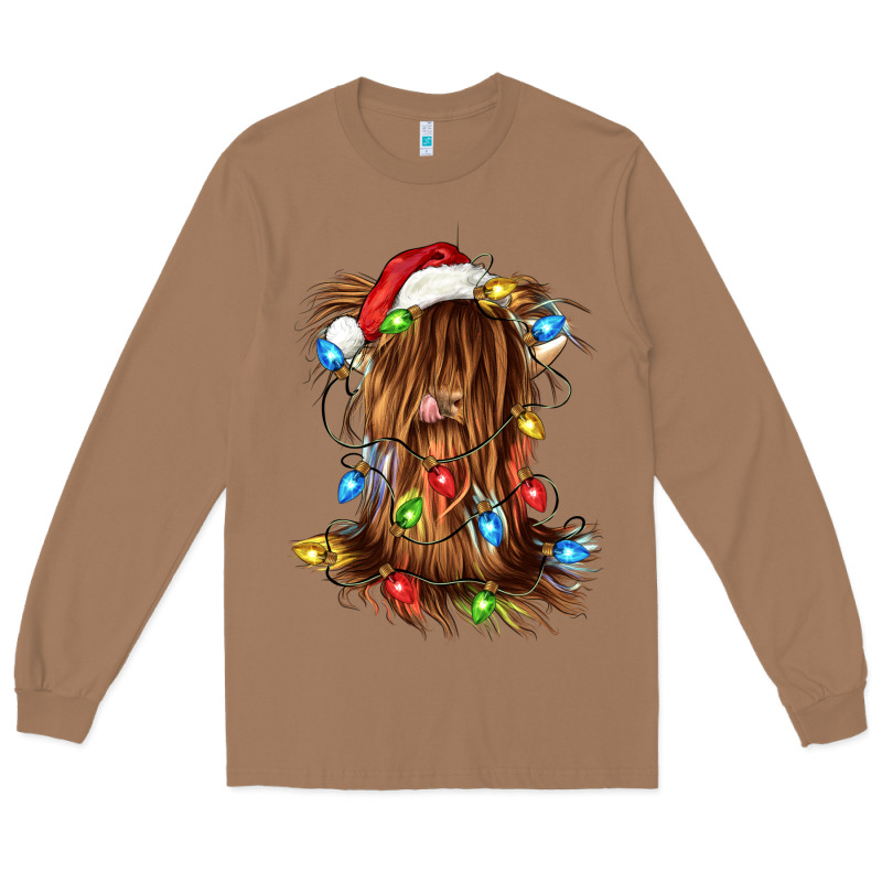 Christmas Heifer Cow Gnome Long Sleeve Tee by CowGirlArtShop | Teevron