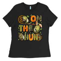 Black on the hunt easter Ladies Tee - Artiststas