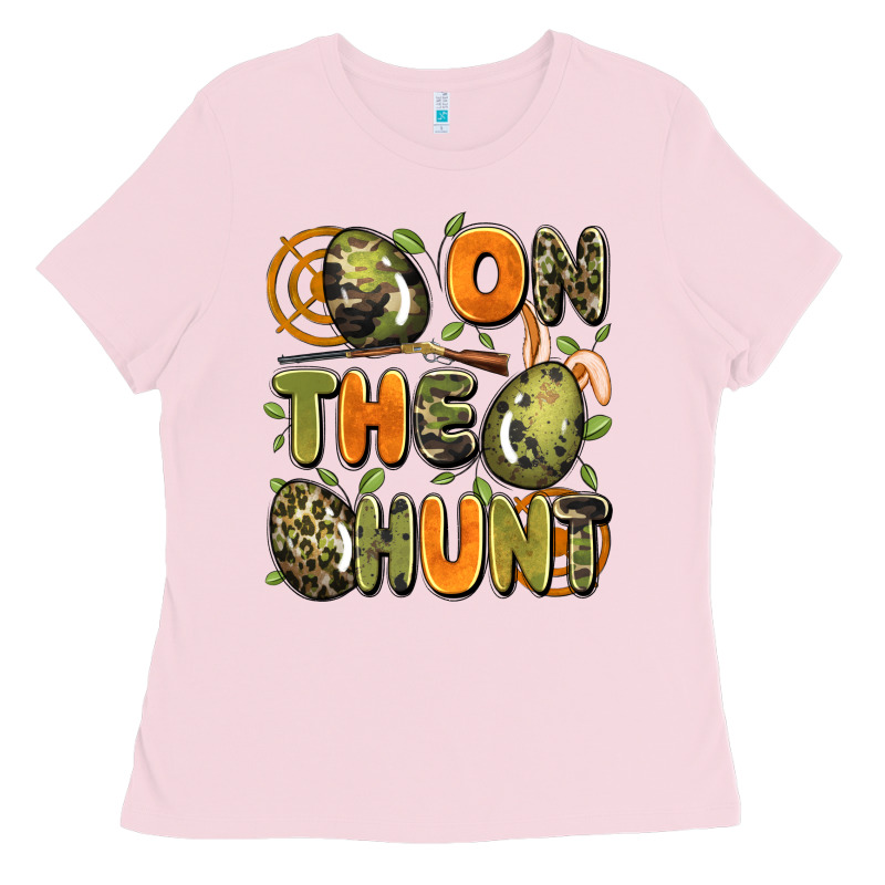 On The Hunt Easter Ladies Tee by Artiststas | Teevron