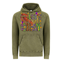 Vintage Olive Let's get cray Vintage Hoodie - HowdyJamesFarm