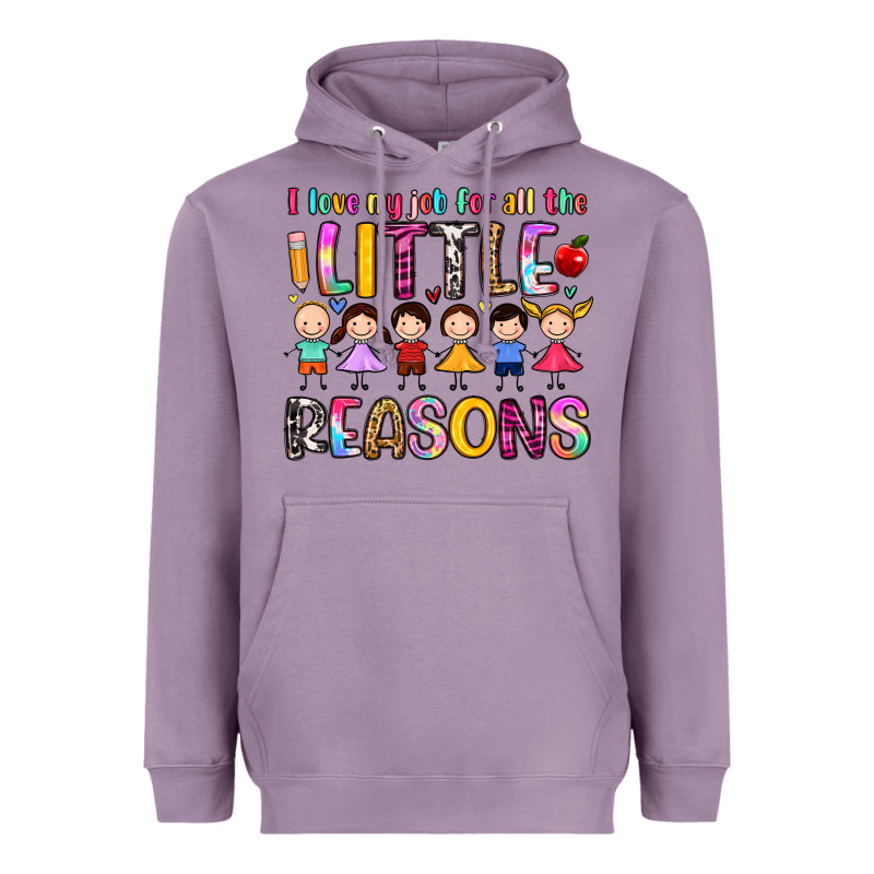 I Love My Job For All The Little Reasons Heavyweight Hoodie by Artiststas | Teevron