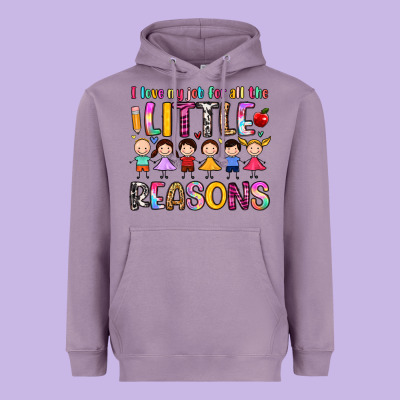 I Love My Job For All The Little Reasons Heavyweight Hoodie Designed By Artiststas