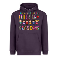 Plum i love my job for all the little reasons Heavyweight Hoodie - Artiststas