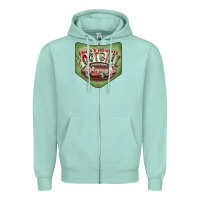 Christmas Pocket Zipper Hoodie | Teevron