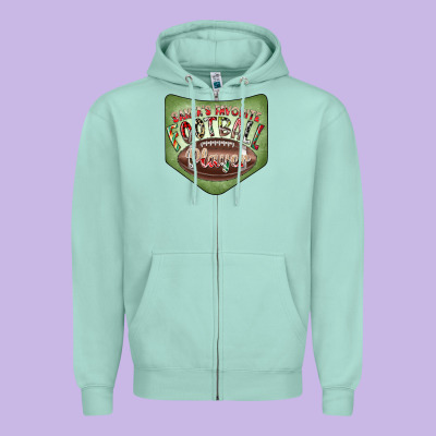 Christmas Pocket Zipper Hoodie Designed By Cowhidedigitalart