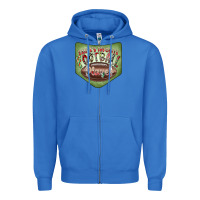 True Royal Christmas Pocket Zipper Hoodie - CowhideDigitalArt