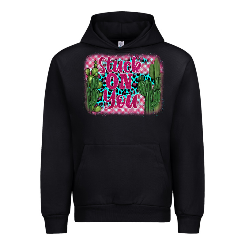 Stuck On You Cactus Urban Hoodie by BarkalooDesign | Teevron