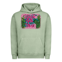 Pigment Oil Green stuck on you cactus Urban Hoodie - BarkalooDesign