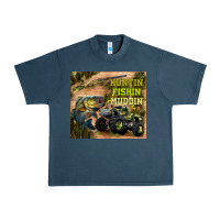 Midnight Navy huntin fishin muddin Urban Heavy Tee - TumblerDesignByShophia