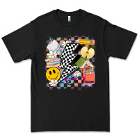 Black retro teacher Premium Tee - Artiststas