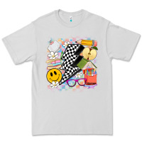 Dove Grey retro teacher Premium Tee - Artiststas