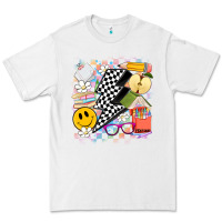 White retro teacher Premium Tee - Artiststas