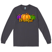 Smoke halloween pumpkins thankful Long Sleeve Tee - Jasminsmagicworld