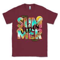 Burgundy summer vibes Classic Tee - NancyCooperArtShop