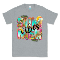 Heather Grey summer vibes Classic Tee - NancyCooperArtShop