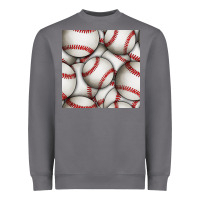 Storm baseball seamless pattern Heavyweight Sweatshirt - BundleAndBundleShop